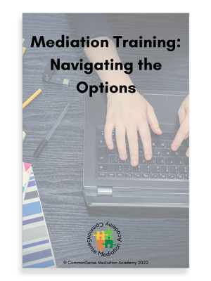 Mediation Training Navigating Options eBook
